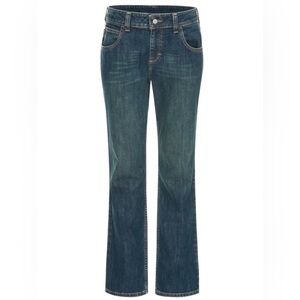 Bulwark FR Flame Resistant Jeans 24x35U Dark Wash Relaxed Bootcut Workwear Denim